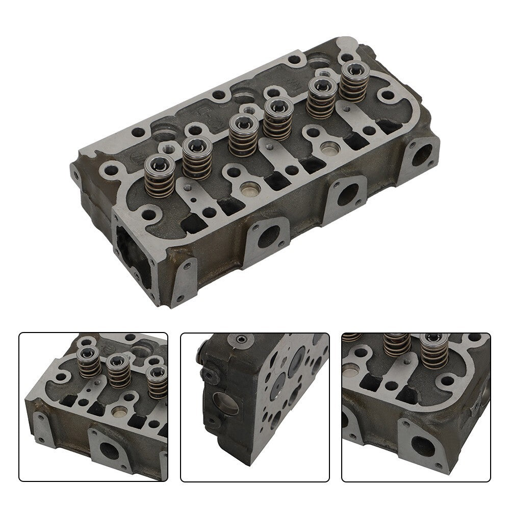 Kubota D905 Cylinder Head Assembly with Valves & Full Gasket Kit Complete