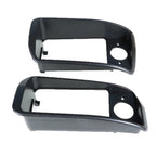 Black Headlight Bezels for Club Car DS Golf Cart 1993-UP 1016879