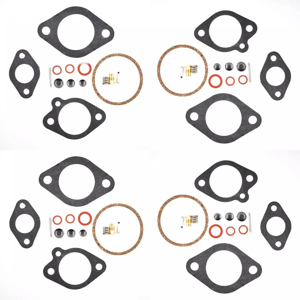 4-Pack Outboard Carburetor Rebuild Kit 9.9-120 HP Chrysler Force