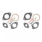 2× Outboard Carburetor Rebuild Kit 9.9-120 HP Chrysler Force Motorboat Parts
