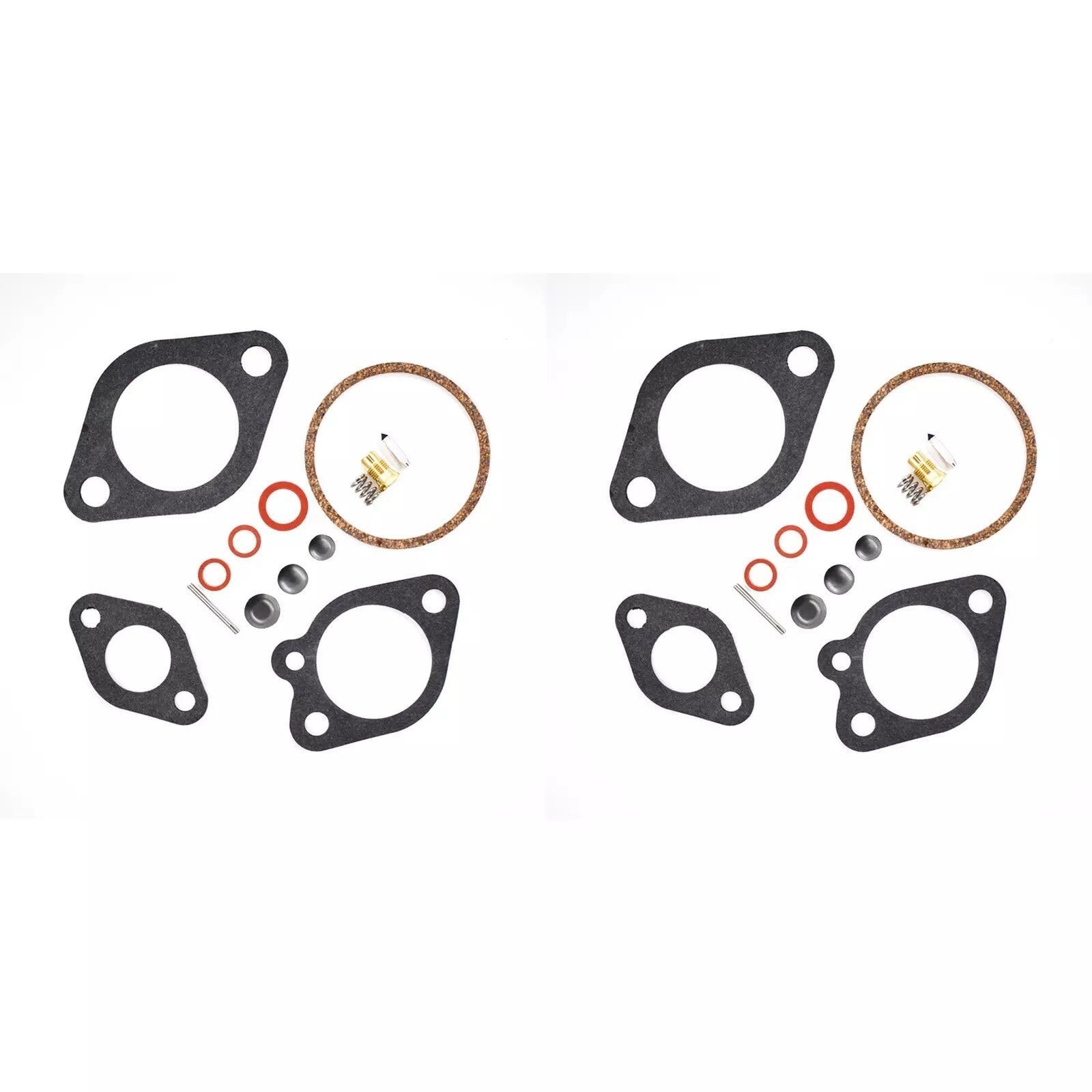 2× Outboard Carburetor Rebuild Kit 9.9-120 HP Chrysler Force Motorboat Parts