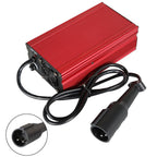 48V 10A Battery Charger for Club Car Golf Cart with 3-Pin Round Plug