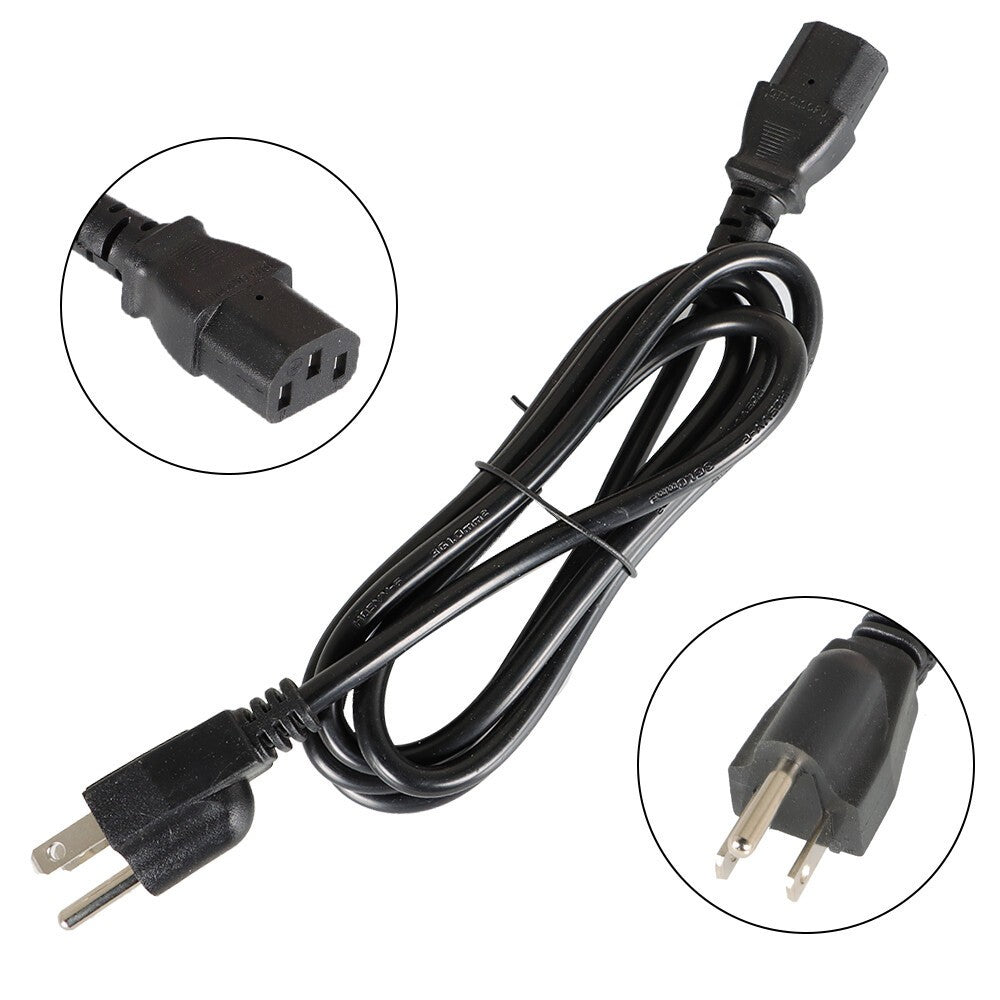 48V 10A Battery Charger for Club Car Golf Cart with 3-Pin Round Plug