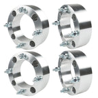 4x 2" 4x137 Silver Wheel Spacers M10x1.25 for Kawasaki Mule 500-610