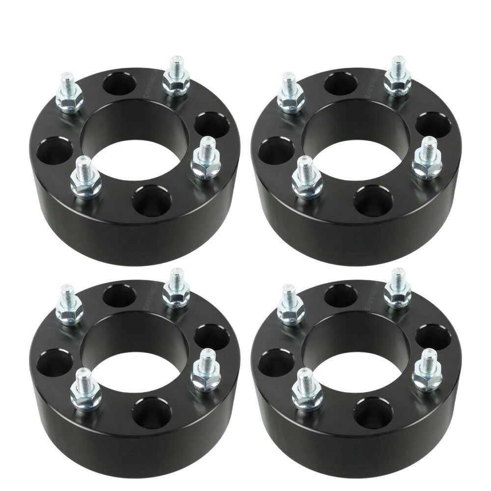 Suzuki Eiger 400 2002-2007 2" 4x110 Black Wheel Spacers M10x1.25 74mm