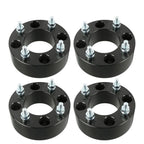 Suzuki Eiger 400 2002-2007 2" 4x110 Black Wheel Spacers M10x1.25 74mm
