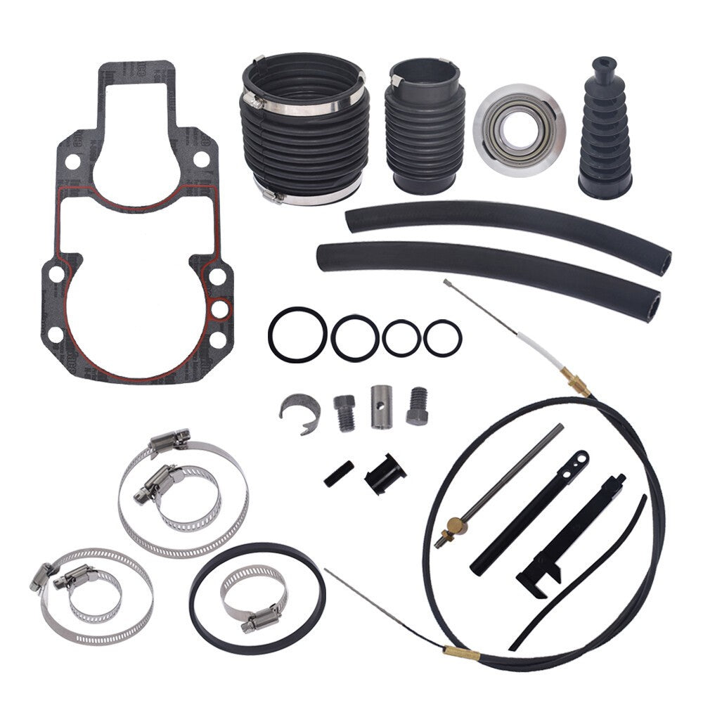 Mercruiser Alpha 1 Transom Service Kit Gimbal Shift Cable Bellow Gen One