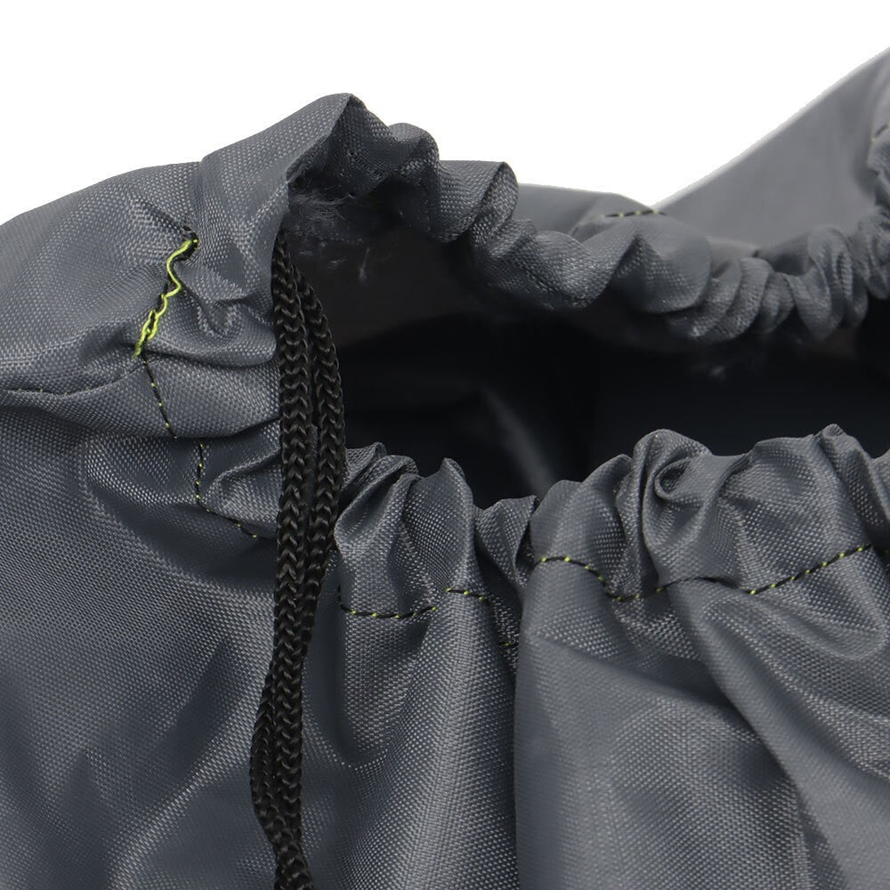 Waterproof Gray Boat Cover 21-24FT Trailerable Pontoon Fabric Protector