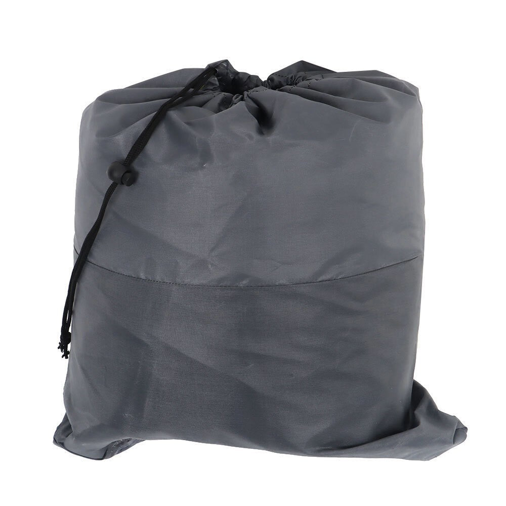 Waterproof Gray Boat Cover 21-24 FT Trailerable Pontoon Fabric