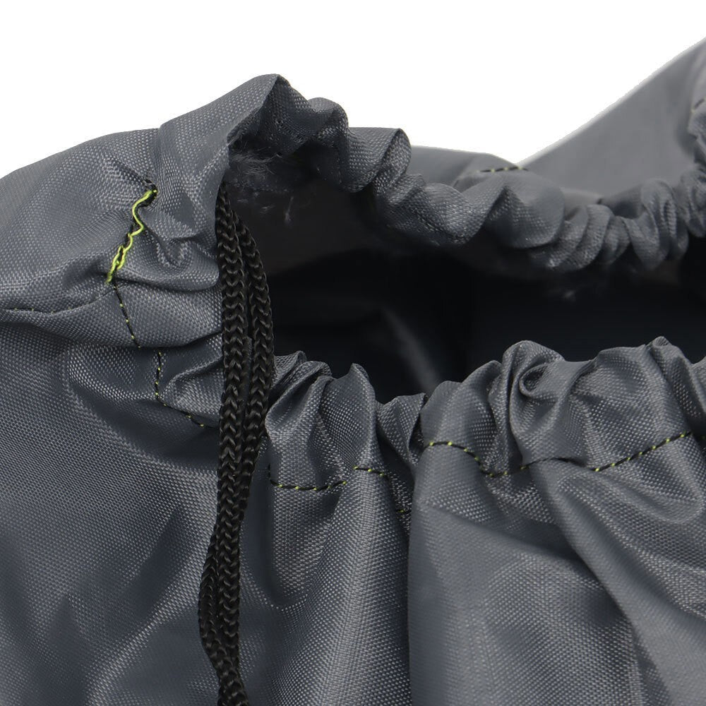 Waterproof Gray Boat Cover 21-24 FT Trailerable Pontoon Fabric