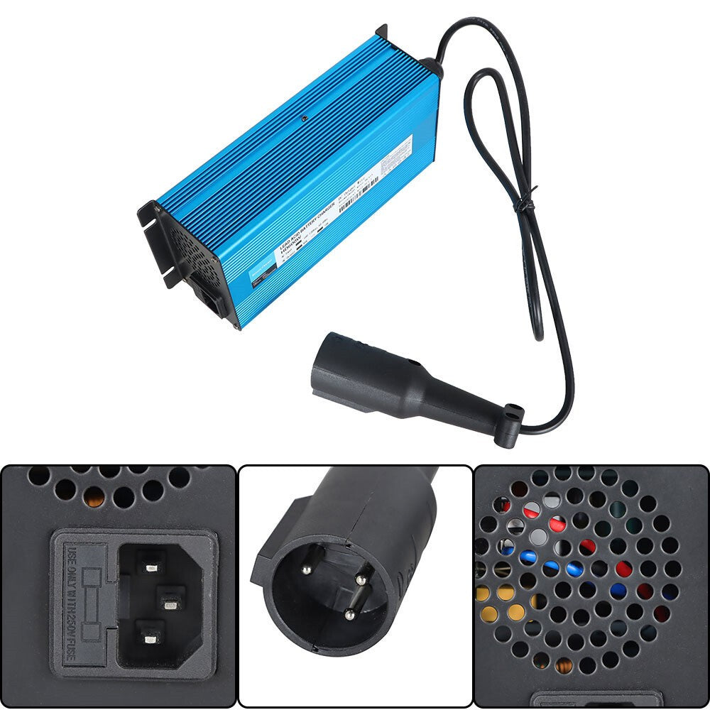 Club Car 48V 10A Golf Cart Battery Charger with Trickle Charge