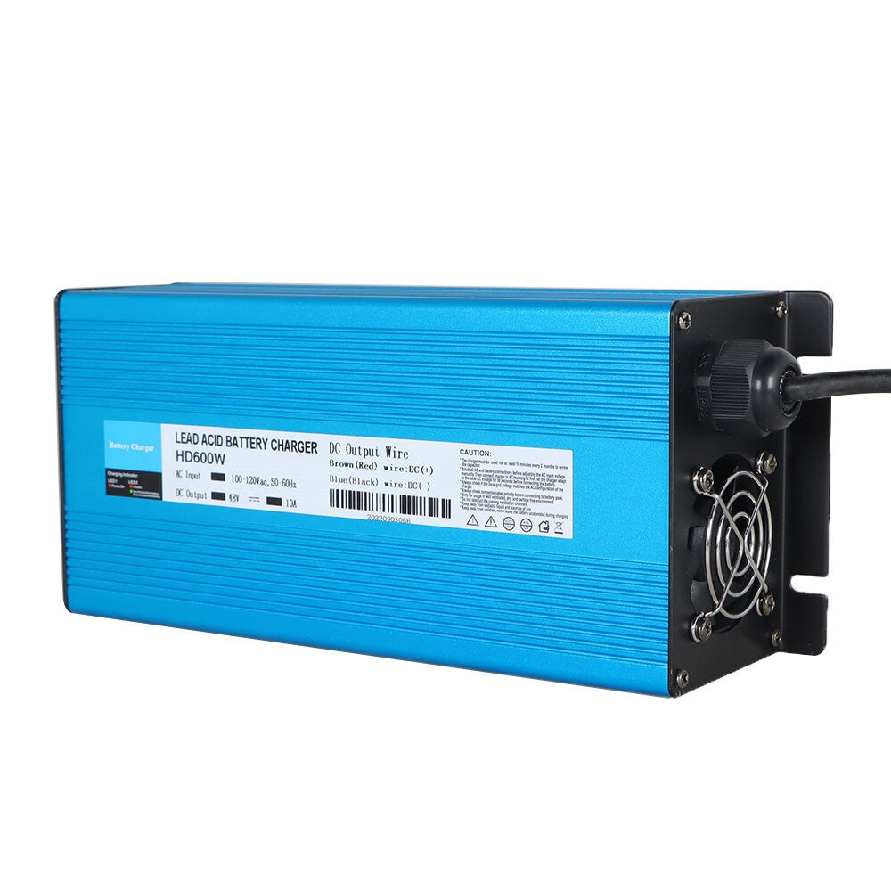 Club Car 48V 10A Golf Cart Battery Charger with Trickle Charge