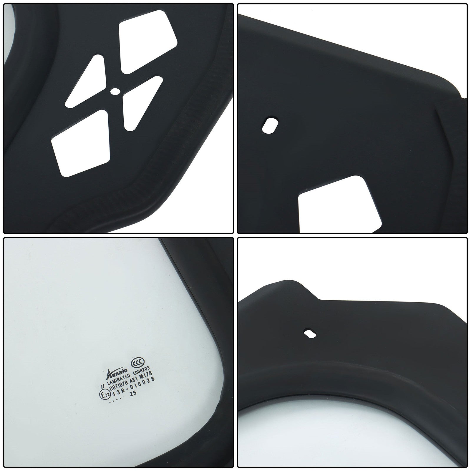 UTV Full Glass Windshield with Wiper for Polaris RZR 1000 S 2016-2018