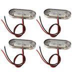 4x Marine Grade 12V Cool Blue LED Courtesy Lights - Super Bright