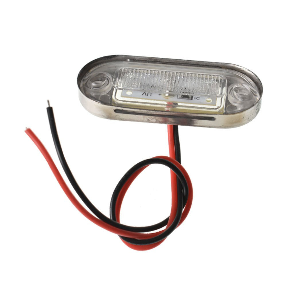 4x Marine Grade 12V Cool Blue LED Courtesy Lights - Super Bright