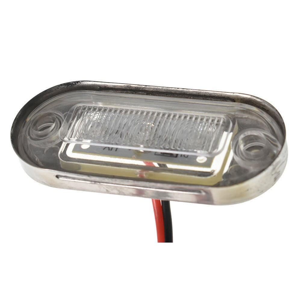 4x Marine Grade 12V Cool Blue LED Courtesy Lights - Super Bright