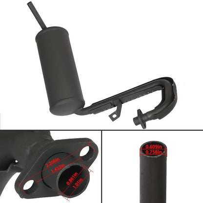 Club Car DS Golf Cart Exhaust Muffler Gas FE290 Kawasaki Motor 1994-2014