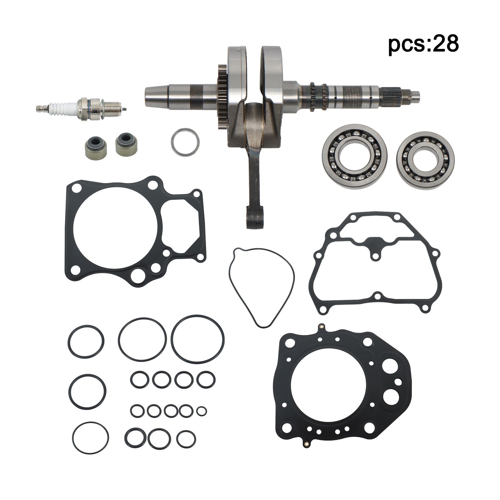 Crankshaft Rebuild Kit 13100-HR3-A40 for 2014-2023 Honda Rancher TRX420 ATV
