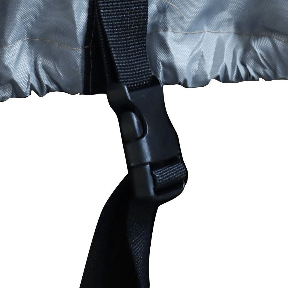 12ft Jon Boat Cover Grey 210D Waterproof Trailerable 56inch