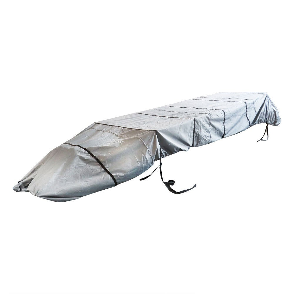 14ft Jon Boat Cover Grey 210D Waterproof Trailerable 70inch