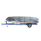 14ft Jon Boat Cover Grey 210D Waterproof Trailerable 70inch