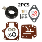 2PCS Carburetor Repair Kit 396701 for Johnson Evinrude 20-48 HP Engines