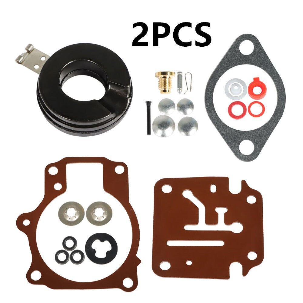 2PCS Carburetor Repair Kit 396701 for Johnson Evinrude 20-48 HP Engines