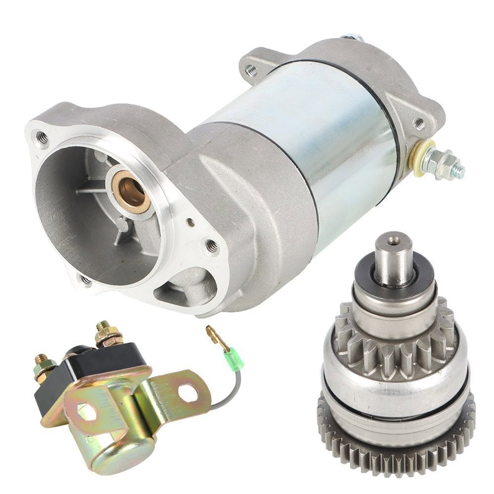 New Starter Drive & Relay Solenoid for Polaris Trail Blazer 250 1990-2003 US