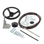 16ft Steering Cable SS13716 Boat Rotary Outboard Steering System Kit