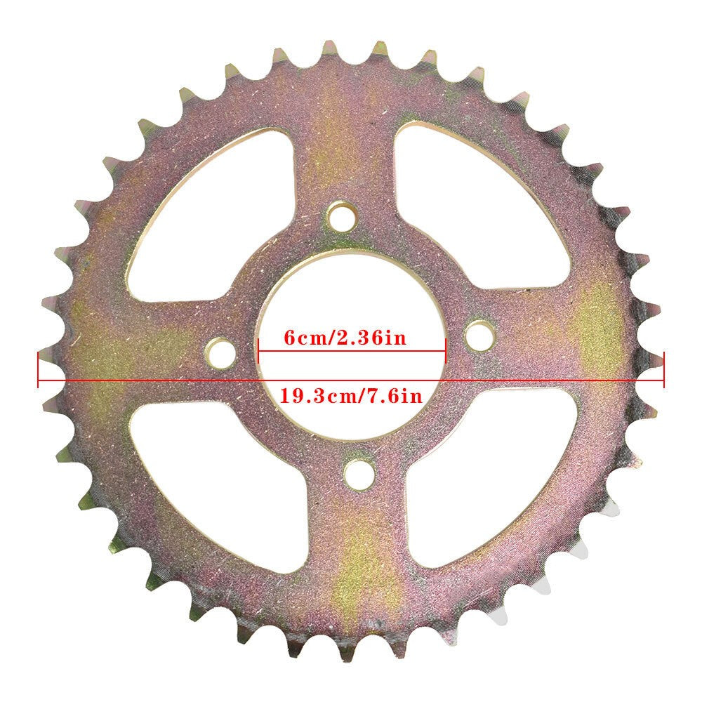 44" Rear Live Axle Wheel Hub Kit for Go Kart Golf Cart ATV Buggy Quad