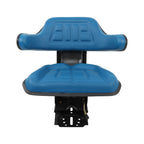 Blue Universal Tractor Suspension Seat for Ford New Holland 4110 4600 5000