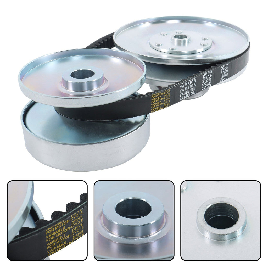Go Kart Torque Converter Kit 40 Series 1" Driver 3/4" Driven Clutch Belt