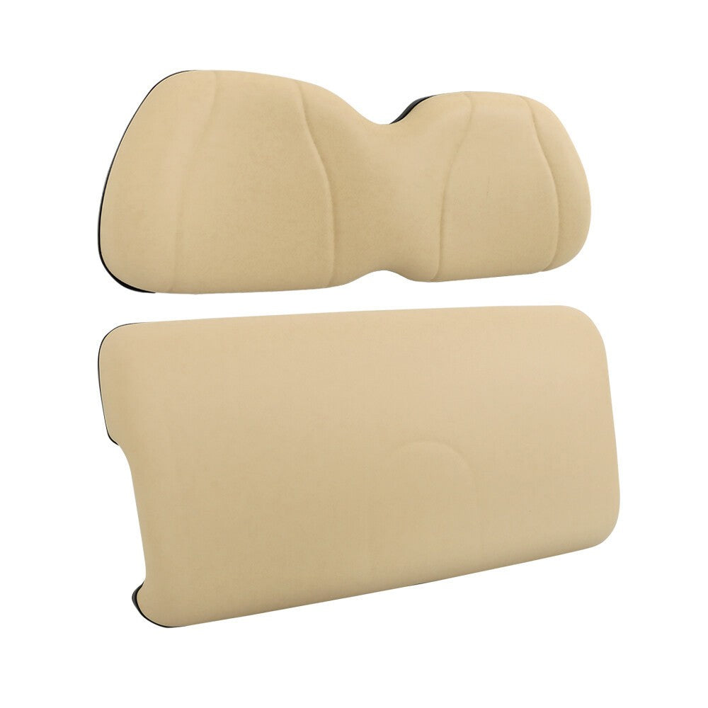 Golf Cart Front & Backrest Seat for Club Car Precedent 04-11 Beige G&E