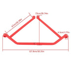 Can Am Maverick X3 Rear Face Tripod Guard Bar Red ATV Replacement Part