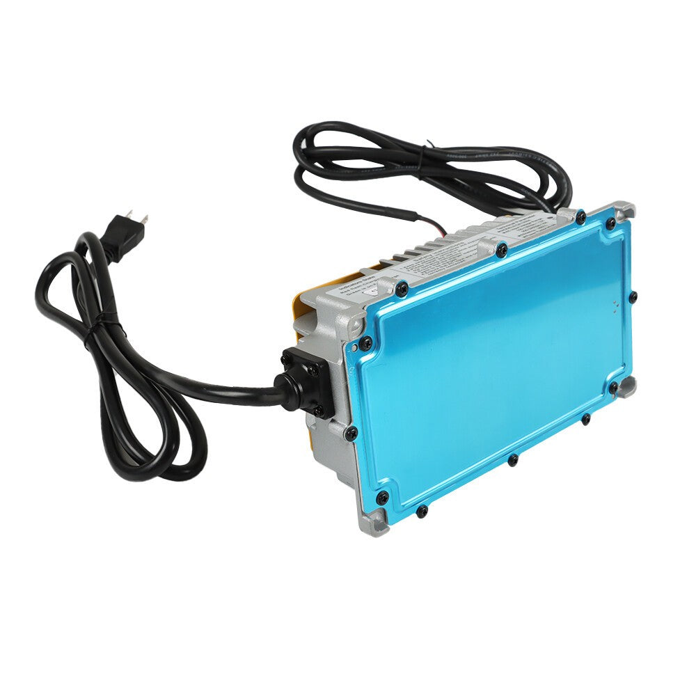 36V 18A Lithium Onboard Battery Charger for EZGO TXT Golf Carts Yellow