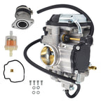 New Carburetor & Intake Manifold for Yamaha Bear Tracker 250 YFM250 Big Bear 350