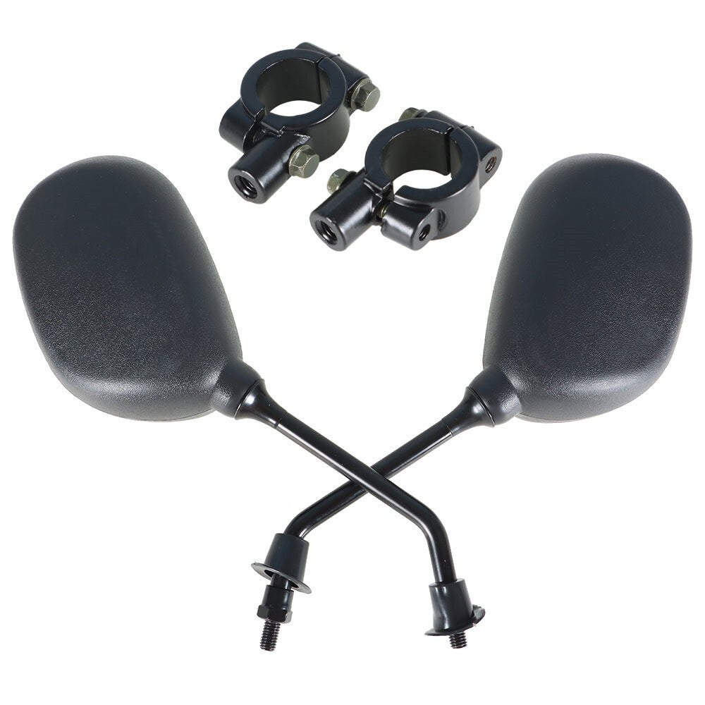 Universal 7/8" Handlebar Mount ATV Rear View Side Mirrors for Honda Yamaha