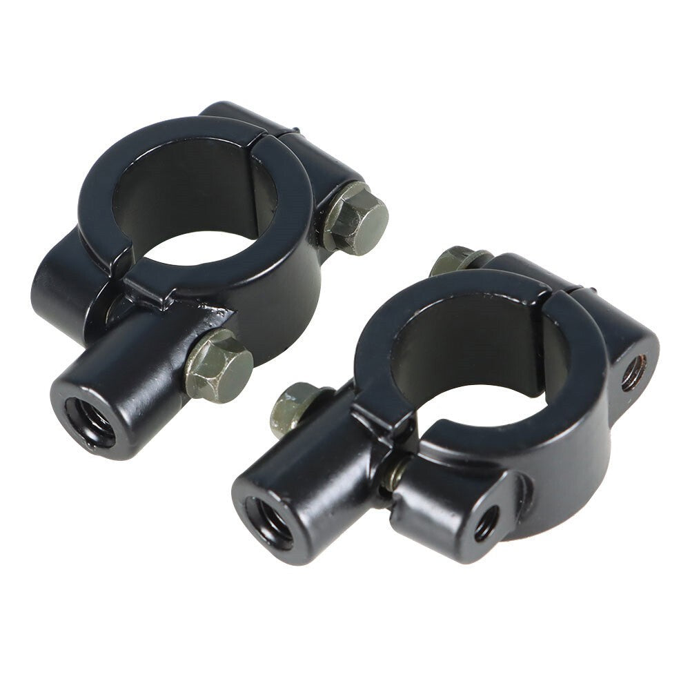 Universal 7/8" Handlebar Mount ATV Rear View Side Mirrors for Honda Yamaha