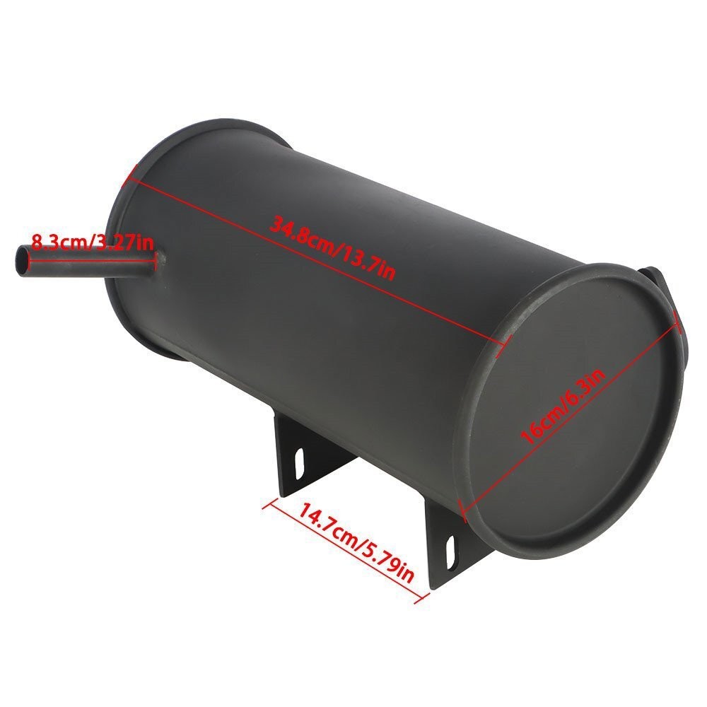 Golf Cart Exhaust Muffler Set 14396-G1 15460-G1 for 1976-1987 E-Z-GO
