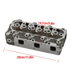 Kubota D1005 Engine Cylinder Head & Full Gasket Kit 16027-03043 Complete
