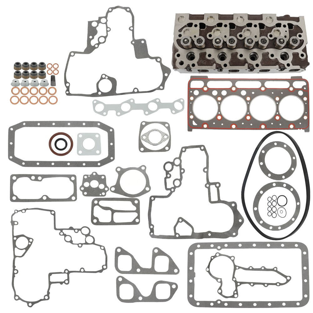 Kubota V1702 V1702B Cylinder Head & Gasket Kit for Bobcat 1600 733 743 US