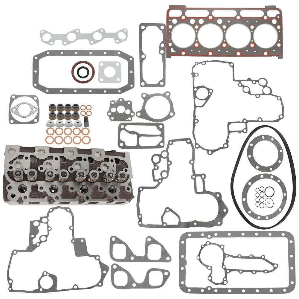 Kubota V1702 V1702B Cylinder Head & Gasket Kit for Bobcat 1600 733 743 US