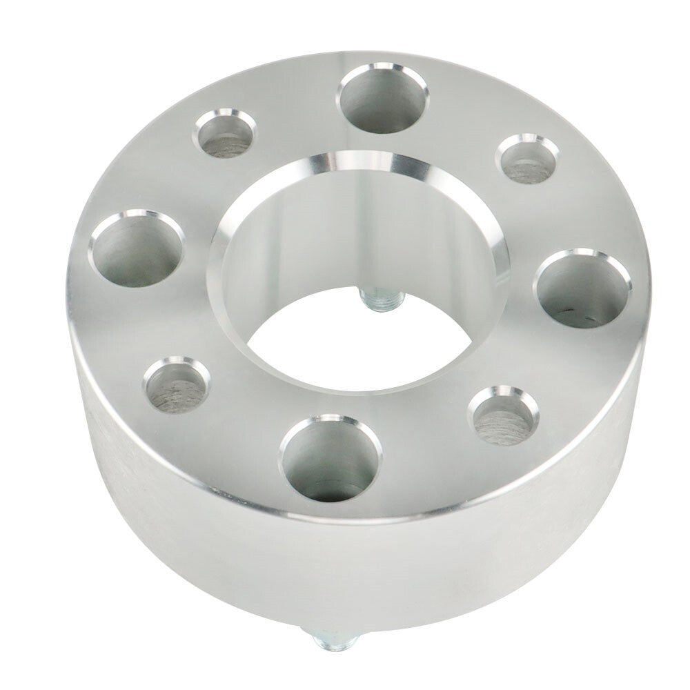 ATV Wheel Flange 2" 50mm 4x101.6mm Hub 62mm Thread 1/2"x20 Silver 4pcs