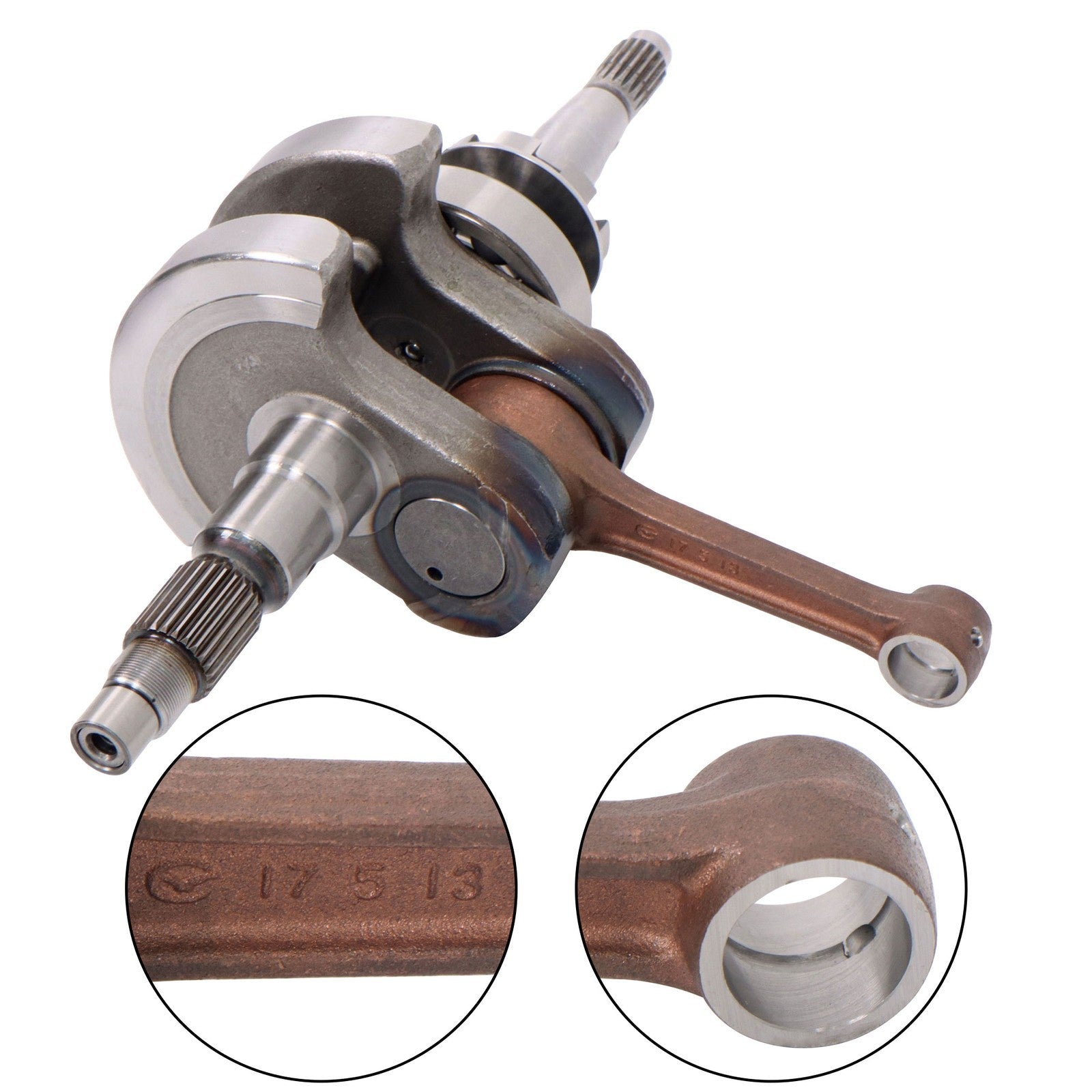 HiSun 550 ATV Crankshaft Assembly P015000132000100 Taper Ratio 1:5 New