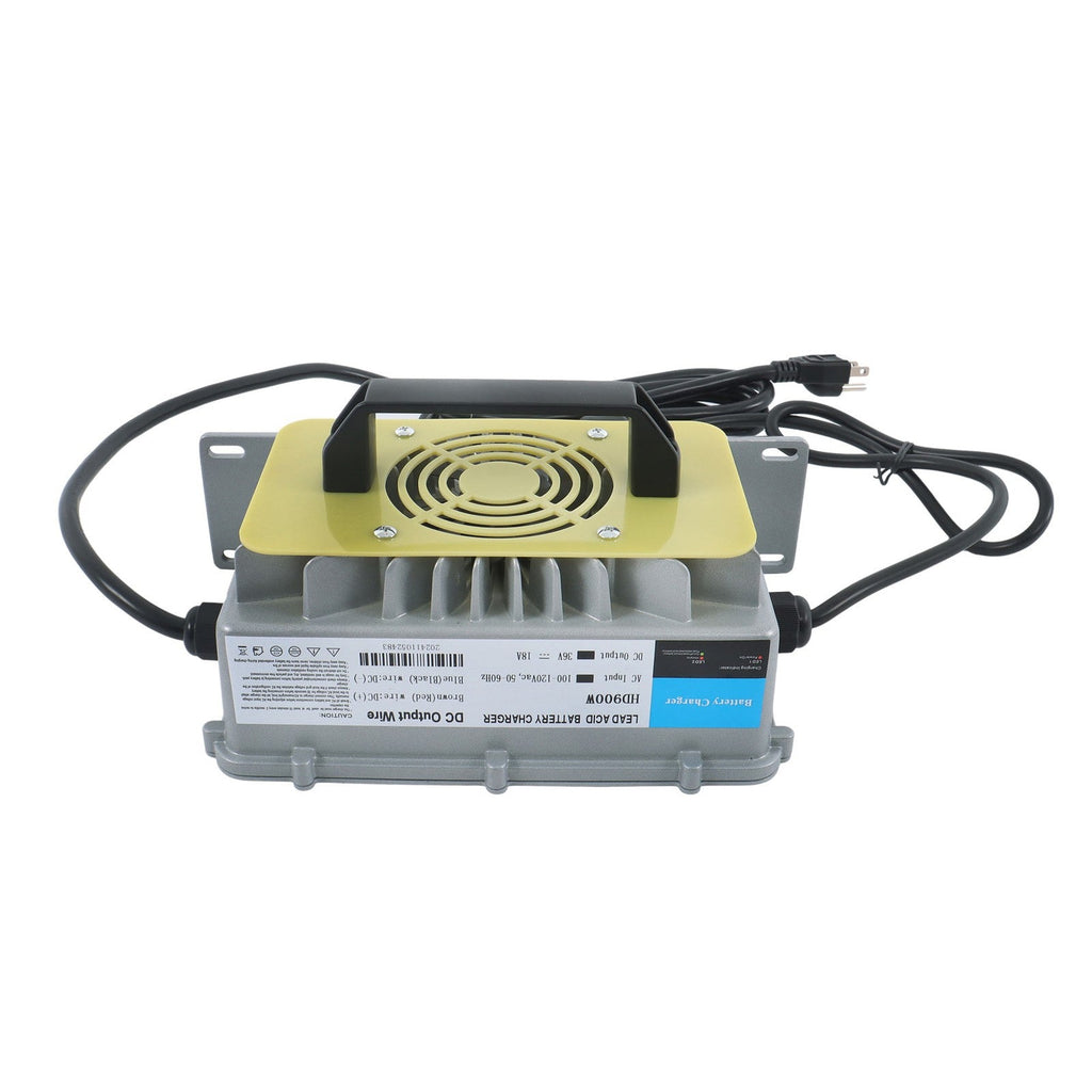 18A 36V EZGO TXT Golf Cart Battery Charger 1996-2009 D-Style Plug