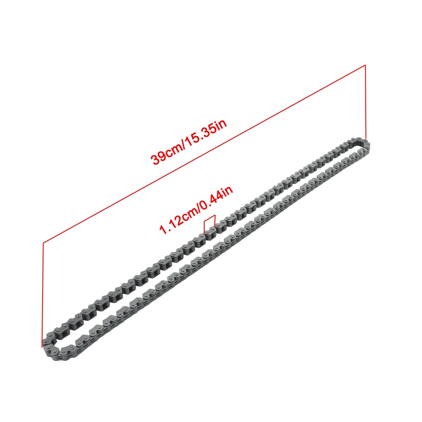 Hisun Massimo 500cc 550cc MSU500 Cam Timing Chain 124 Links Fit