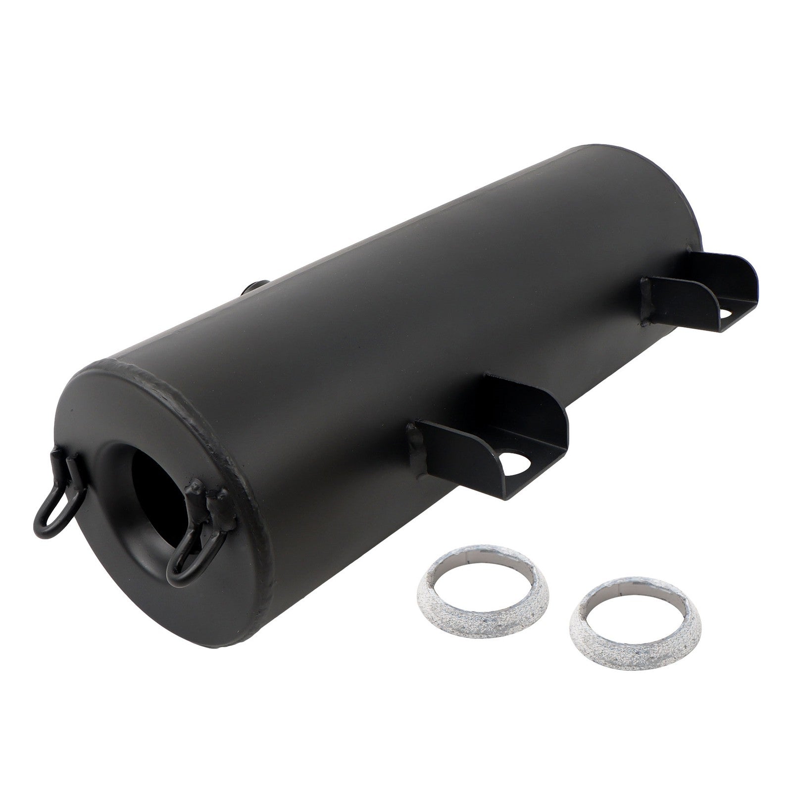 Polaris Scrambler 500 Exhaust Muffler Silencer w/Gaskets 2000-2012 1261006-489