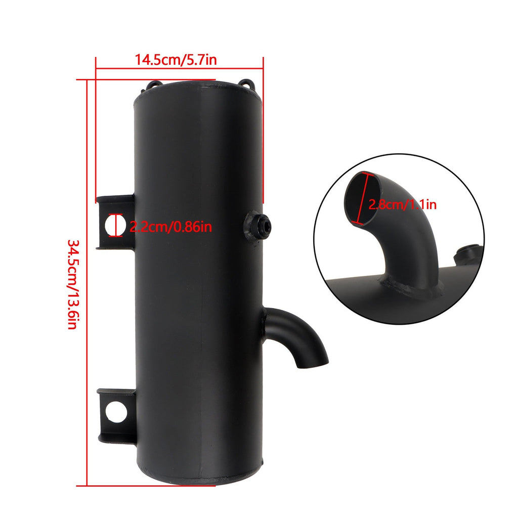Polaris Scrambler 500 Exhaust Muffler Silencer w/Gaskets 2000-2012 1261006-489