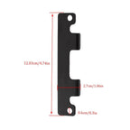 Yamaha Rhino 450 Tailgate Hinge Plates + Screws 2006-2009 YXR450 Replacement