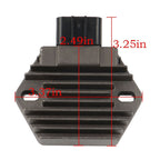 Honda TRX350TE/TM 00-06 Rectifier Starter Solenoid Ignition Coil Spark Plug Set